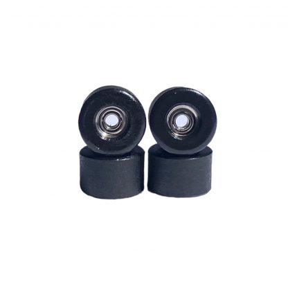 black soft wheels fingerboard