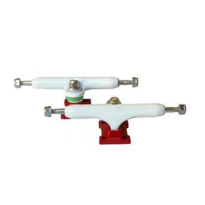 white red fingerboard trucks serlua